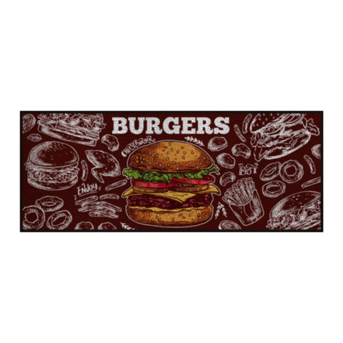 キッチンカー演出マット ham_002